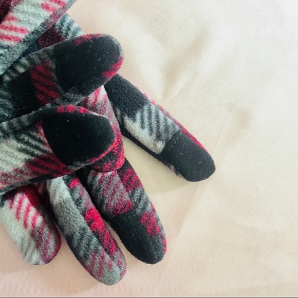 Plaid gloves - Picture 3 of 4